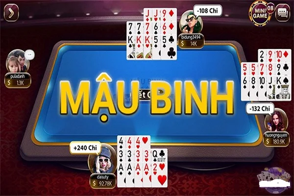 Hướng dẫn cách chơi mậu binh đơn giản nhất 2 bài mậu binh