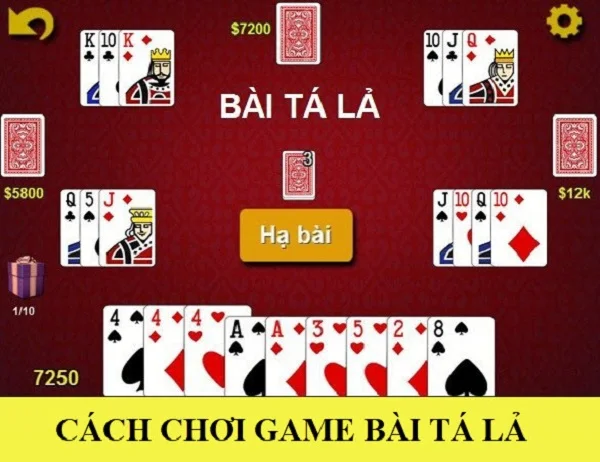 Cách chơi game bài tá lả trực tuyến đơn giản nhất Cách chơi game bài tá lả trực tuyến đơn giản nhất