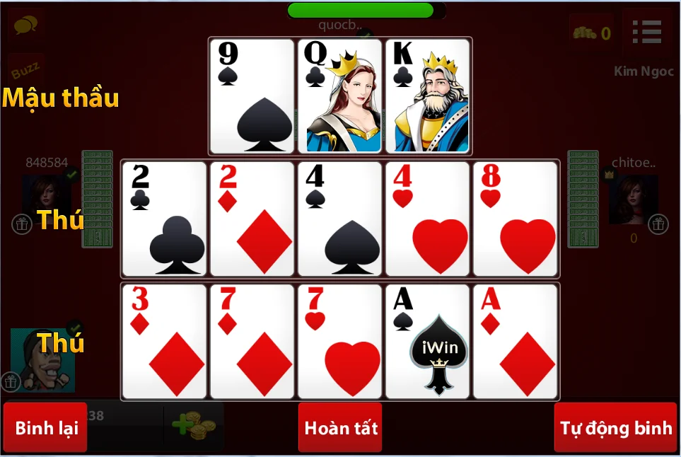 Những game đánh bài offline được ưa chuộng nhất hiện nay 12 game mậu binh