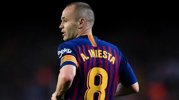 Danh sách 10 cầu thủ lương cao nhất thế giới hiện nay 7 Andres Iniesta
