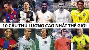 Danh sách 10 cầu thủ lương cao nhất thế giới hiện nay 10 cầu thủ lương cao nhất thế giới