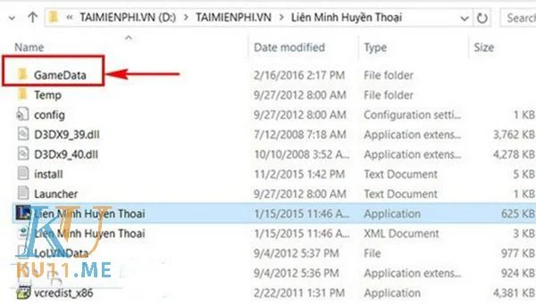 Gỡ bỏ thông qua file game trong máy
