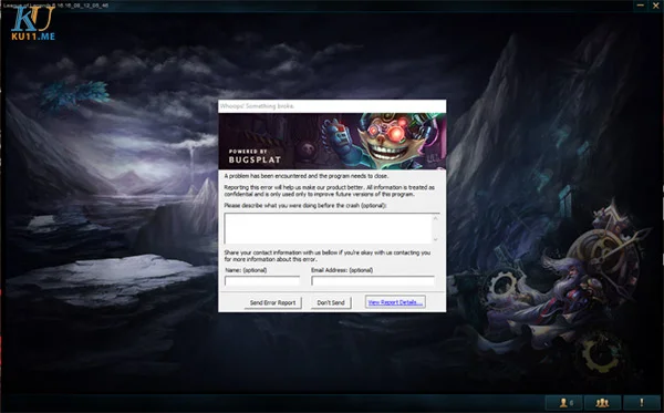 Vì sao lại không vào trận được khi chơi game liên minh huyền thoại