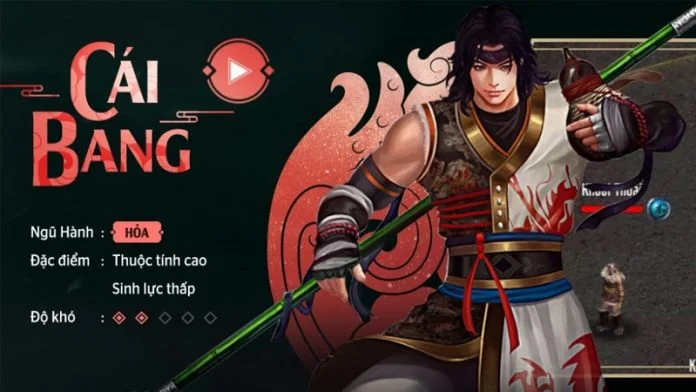 Cách tăng điểm phái Cái Bang Võ lâm truyền kỳ 1 mobile