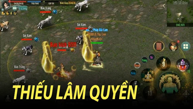 Mách bạn cách tăng điểm Thiếu Lâm Võ Lâm Truyền Kỳ 1 Mobile 2 Thiếu Lâm Quyền