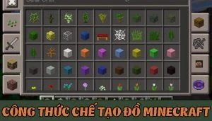 Công thức chế tạo đồ trong Minecraft