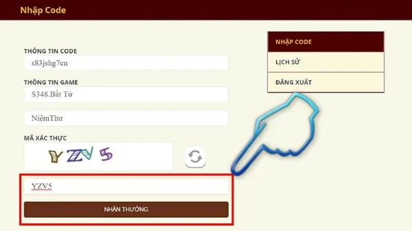 Tổng hợp Code OMG 3Q update mới nhất tháng này 7 step 5