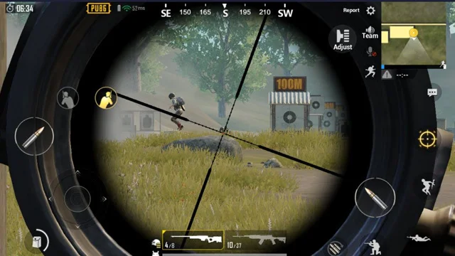Cách ghìm tâm pubg mobile của game thủ chuyên nghiệp 3 trang bị ống ngắm x2
