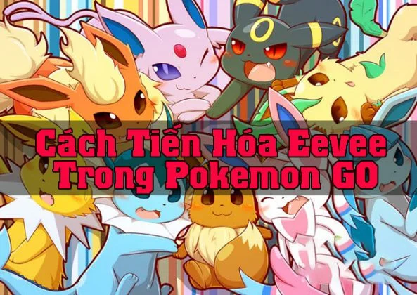 Cách tiến hóa eevee trong Pokemon GO chi tiết nhất cách tiến hóa Eevee