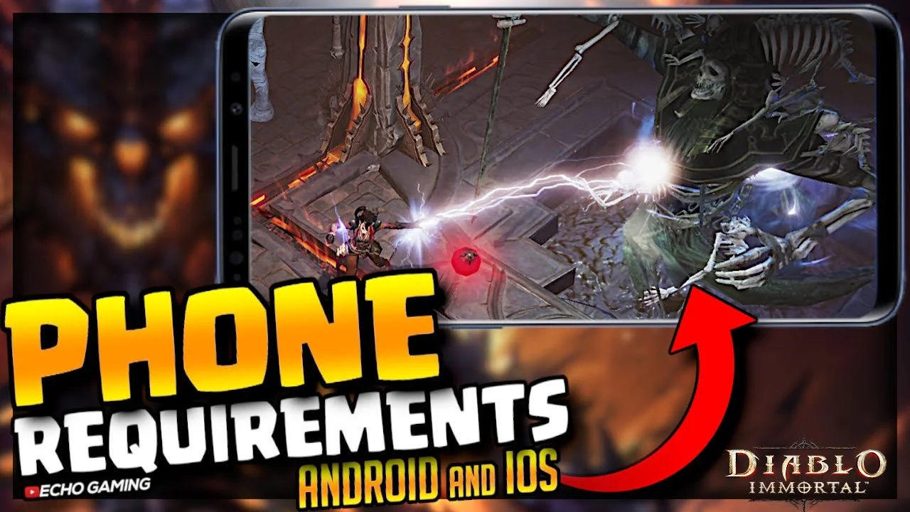 Diablo mobile- Phiên bản gây bùng nổ giới game thủ cuối năm 2021 2 Cấu hình chơi Diablo mobile