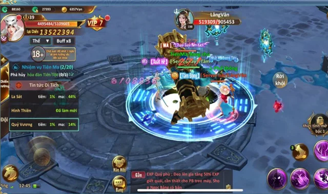 Game có hệ thống kỹ năng vô cùng đẹp mắt