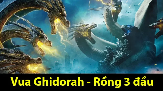 Vua Ghidorah và sức mạnh hủy diệt trong King of the Monsters 1 Vua Ghidorah và sức mạnh hủy diệt trong King of the Monsters 1