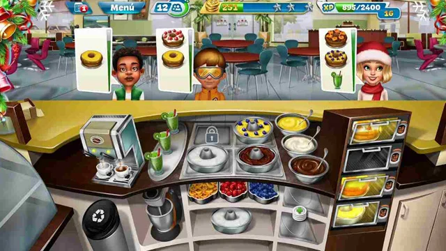 Top 5 game kinh doanh nhà hàng thoả mãn tín đồ đam mê ẩm thực 6 Cooking Fever