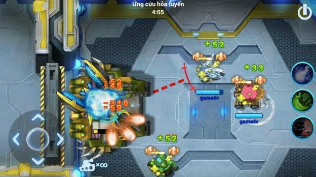 Đại chiến xe tăng kịch tính cùng BangBang Mobile mới nhất 2 lối chơi bangbang mobile