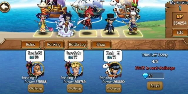 Sunny Pirates Going Merry và cuộc phiêu lưu thú vị trên đảo hải tặc 2 nhiệm vụ Sunny Pirates Going Merry