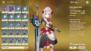 Cách Bulid Noelle trong Genshin Impact cực chi tiết cho người mới Cách build Noelle