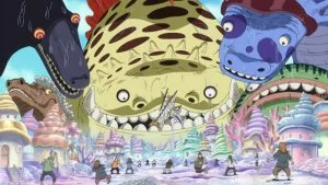 Florian Triangle và những sinh vật to nhất trong One Piece sinh vật trong One Piece