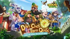 Dân Chơi Tam Quốc với đồ hoạ chibi hút mắt người chơi Dân Chơi Tam Quốc