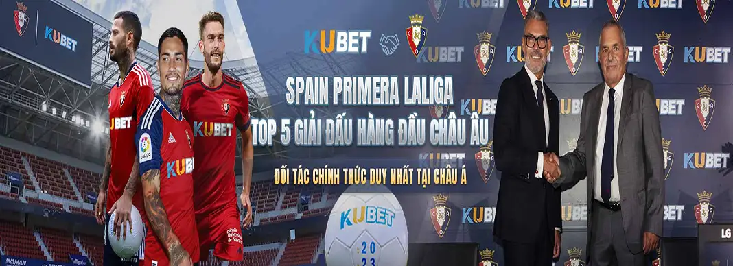 Kubet là đối tác chính thức của La Liga